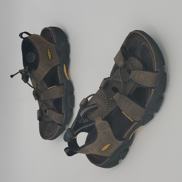 Keen Shoes - Keen Sarasota Leather Sandals Waterproof Outdoors Adventure Comfort Size 7